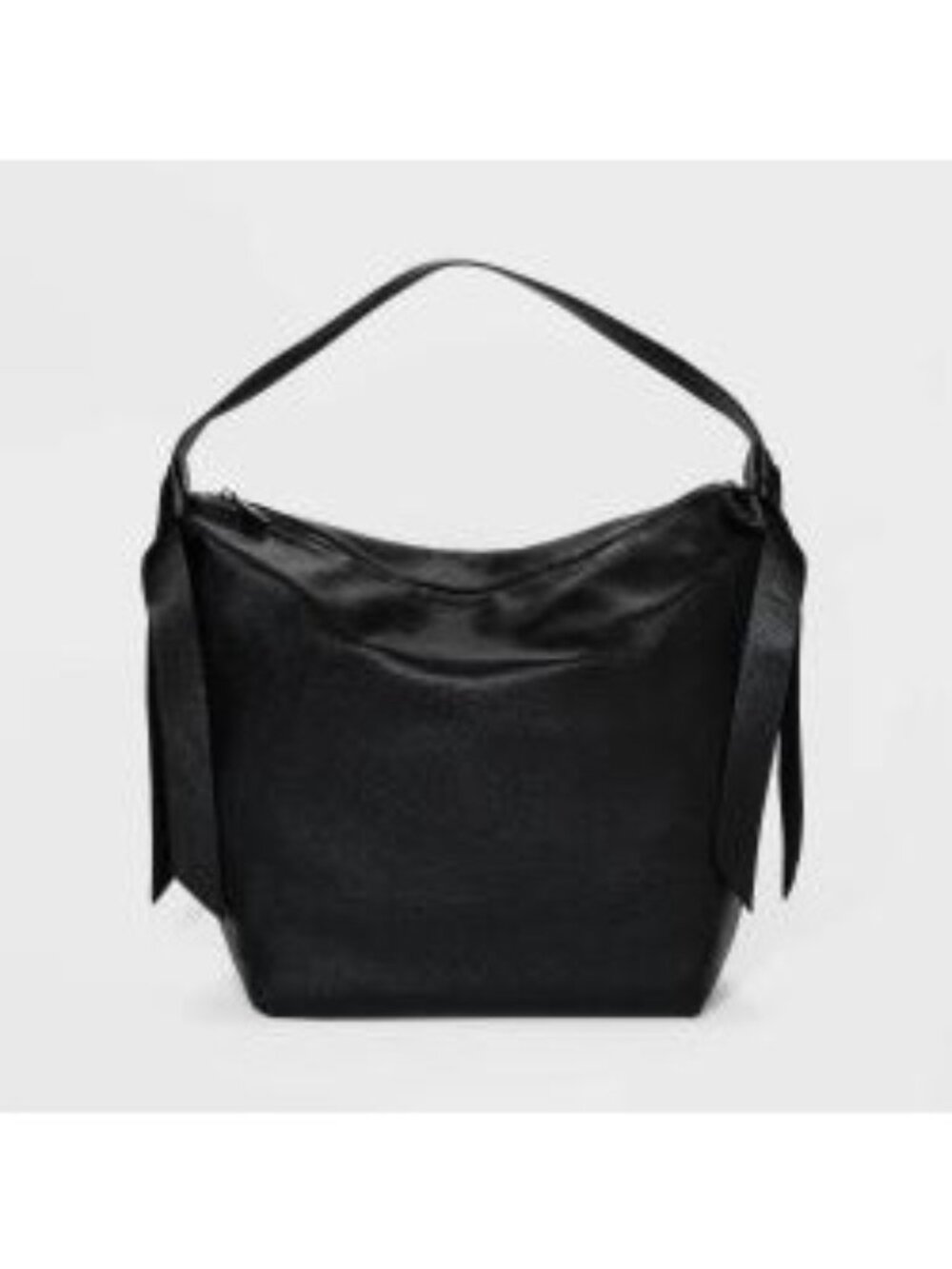 Purse  Bag Soft Hobo Handbag - A New Day - Black Bag 16" x 16" x 6" 20" Handle 1